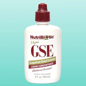 NutriBiotic, Рідкий концентрат GSE, з екстрактом насіння грейпфрута, 2 рідкі унції (59 мл)