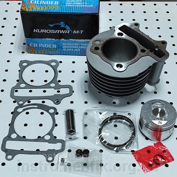 ヒロ　4/5 Цилиндр (комплект) 150сс/4т GY6-150 Kurosawa M-T (57.4mm 112,5