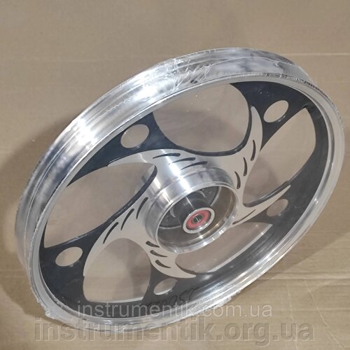 Диск задний Alpha, Delta, Active 2.75-17 черный Mototech