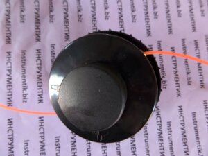 Котушка з довгим носиком чорна діаметр 6 мм для електрокоси