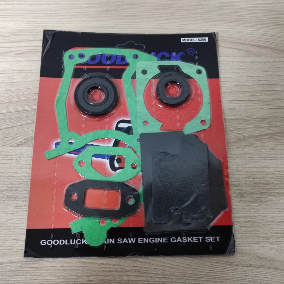 Комплект прокладок з сальниками для Goodluck 5200 від компанії Інструменик - фото 1