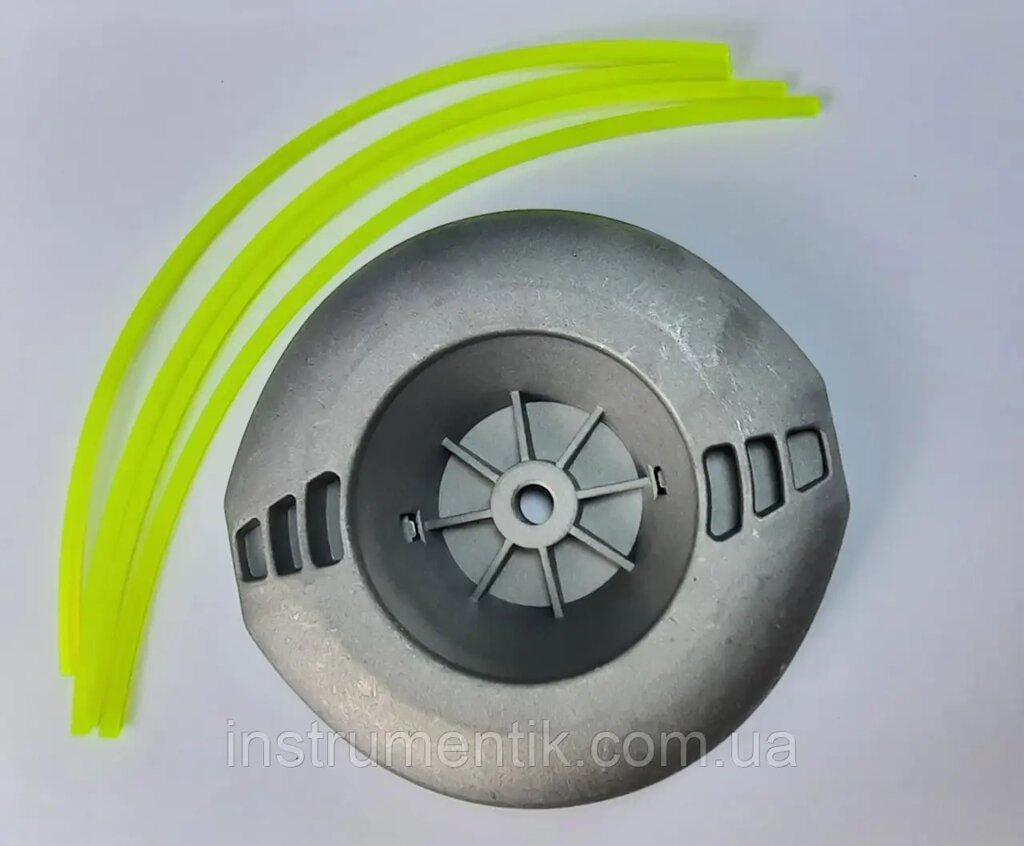 Косильна головка алюмінієва  для мотокіс від компанії Інструменик - фото 1
