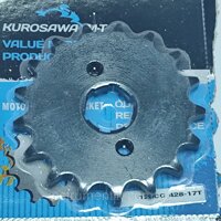 Звезда цепи передняя (малая) 125сс 428-17Т Viper 125/150/200/250
