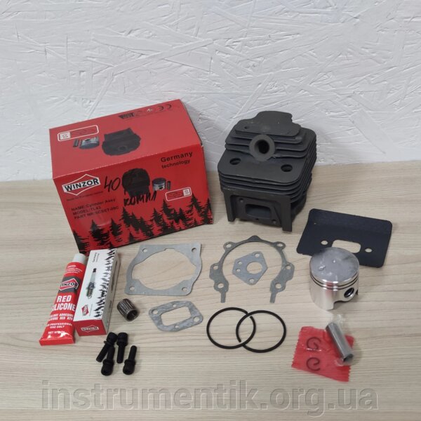 o出品　40set Поршневая группа Ø40 для мотокос Winzor (701207899) купить с