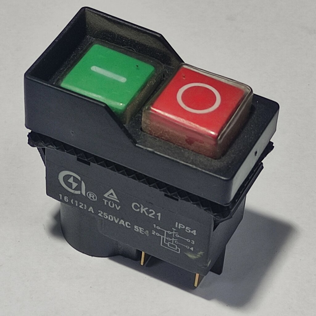 Пускова кнопка для бетонозмішувача CK-21 від компанії Інструменик - фото 1