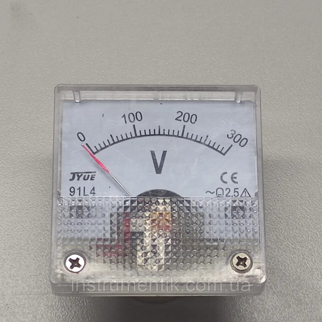 Вольтметр бензогенератора 188F, 190F, 192F 45Х45 від компанії Інструменик - фото 1