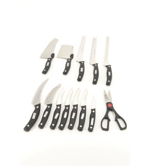 342 KN Набір професійних ножів для кухні 13 предметів оптом від компанії Інтернет-магазин «Світ подарунків» - фото 1