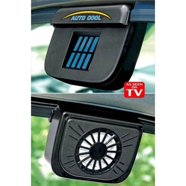 Авто вентилятор-витяжка на сонячній батареї Auto Cooler від компанії Інтернет-магазин «Світ подарунків» - фото 1