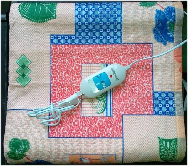 Електропростирадло electric blanket 150 * 170 двухспалка євро від компанії Інтернет-магазин «Світ подарунків» - фото 1