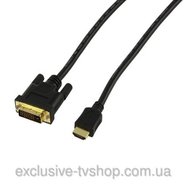 Кабель HDMI-DVI (V1.4) 1.5M від компанії Інтернет-магазин «Світ подарунків» - фото 1