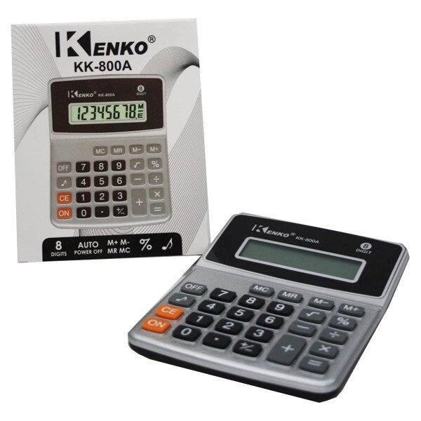 Калькулятор №800 розмір (11.13,5) см. від компанії Інтернет-магазин «Світ подарунків» - фото 1