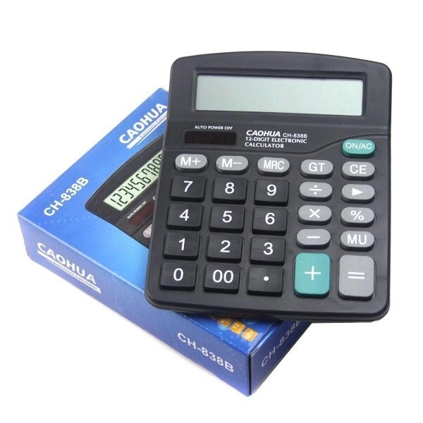 Калькулятор №KK-837B (№837В) 12 цифр 1R6 розмір (12.15) см. від компанії Інтернет-магазин «Світ подарунків» - фото 1