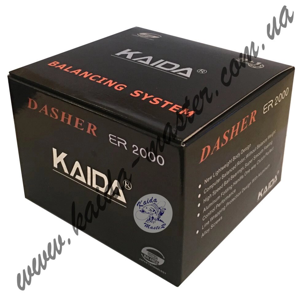 Котушка безінерційна KAIDA ER- -1500 / 10BB від компанії Інтернет-магазин «Світ подарунків» - фото 1