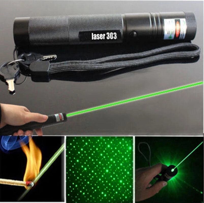 Лазерна указка Green Laser Pointer 303 від компанії Інтернет-магазин «Світ подарунків» - фото 1