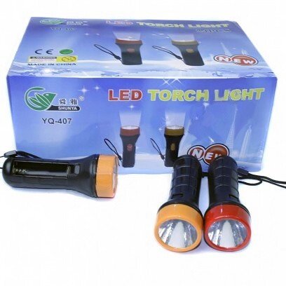 Ліхтарик пластиковий 1 (лампа + мотузка) 3 AG3 4 кольори розмір (3.4.10,5) см. від компанії Інтернет-магазин «Світ подарунків» - фото 1