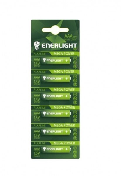 LR06 ENERLIGHT на листе. від компанії Інтернет-магазин «Світ подарунків» - фото 1