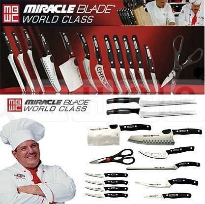 Набор ножей Miracle Blade World Class. від компанії Інтернет-магазин «Світ подарунків» - фото 1
