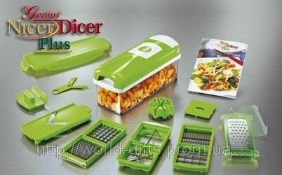 Овочерізка Nicer Dicer Plus Найсер Дайсер Плюс від компанії Інтернет-магазин «Світ подарунків» - фото 1