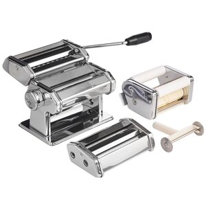 Локшинорізка-тестораскатка з насадкою для равіолі Pasta Set - 3 в 1