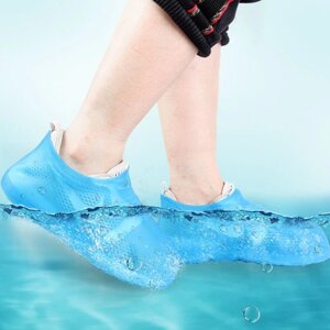 Водонепроникні бахіли від дощу waterproof silicone shoe cover