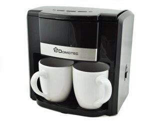 Крапельна кавоварка DOMOTEC MS-0708 на 2 чашки кави