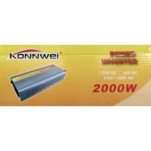 Перетворювач напруги 24V-220V KonnWei 2000W Вт.