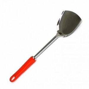 Лопатка №HS-3 метал кухонна з пластиковою ручкою 4 кольори розмір (2.9,5.33) см.