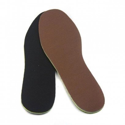 Устілка м&#039;яка губка + тканина чорно-коричневого кольору кожна пара в окремій упаковці довжина (24-28) товщина 0,5 см. - переваги