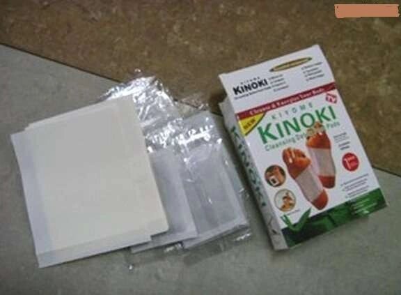 Пластир для виведення токсинів Kinoki від компанії Інтернет-магазин «Світ подарунків» - фото 1