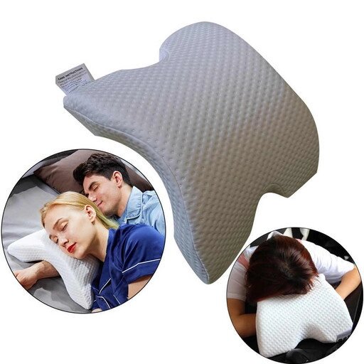 Подушка тунель з ортопедичною пам'яттю Memory Foam Pillow гіпоаллергенна подушка від компанії Інтернет-магазин «Світ подарунків» - фото 1