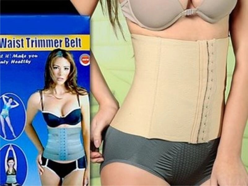 Пояс коректор для схуднення Waist Trimmer. ГУРТ. -120шт. від компанії Інтернет-магазин «Світ подарунків» - фото 1