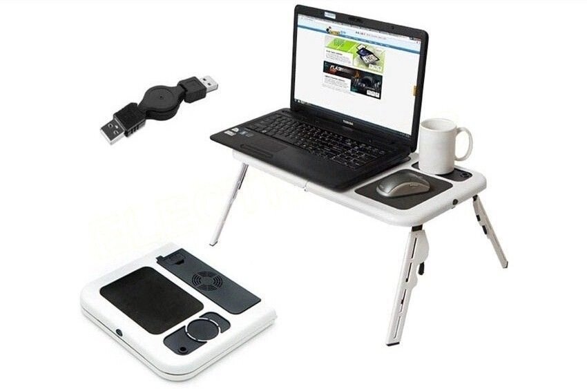 Столик-підставка для ноутбука E-Table від компанії Інтернет-магазин «Світ подарунків» - фото 1