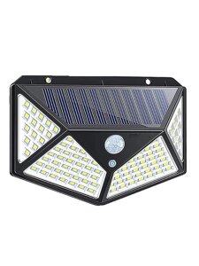 Світильник вуличний LED 160 ° Solar Wall Lamp на сонячній батареї з датчиком руху