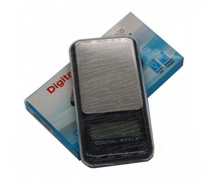 Ваги №DG-01 форма як мобільний телефон з гумовими кнопками (0,1-1000) грам розмір (1.5.6,5.11,6) см. від компанії Інтернет-магазин «Світ подарунків» - фото 1