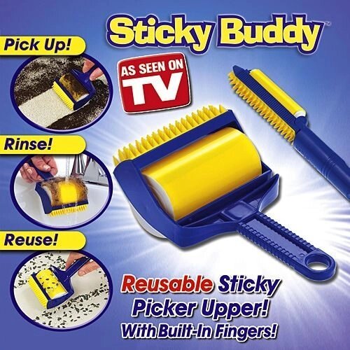 Валик для прибирання Sticky Buddy від компанії Інтернет-магазин «Світ подарунків» - фото 1