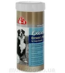 Вітаміни Excel Brewers Yeast д / круп. собак 80таб / 300ml 8in1