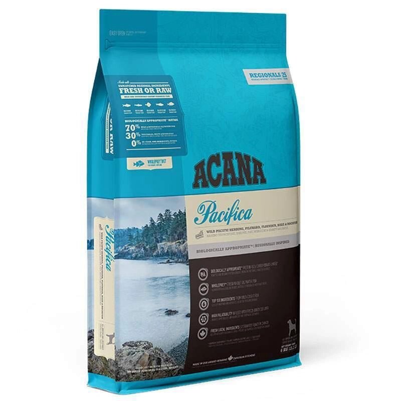 ACANA PACIFICA DOG 11.4KG Сухий корм для дорослих собак всіх порід від компанії Медовий Рай - фото 1