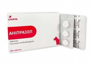Аніпразол — таблетки від глистів для котів і собак (Livisto Aniprazol) Аніпразол Кішки, Собаки, 6