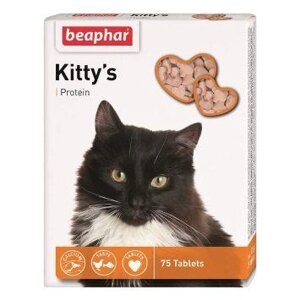 Beaphar (Беафар) Kittys Protein - таблетки вітамінізовані з протеїном для котів, 180 таблеток