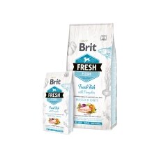 Brit Fresh Fish/Pumpkin Adult Large 2,5 кг. риба, щипка д/зрослих собак великих порід 12