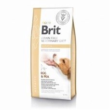 Brit GF VetDiets Dog Hepatic 12 kg при хворобі печінки з яйцем, горохом, бататом і гречкою від компанії Медовий Рай - фото 1