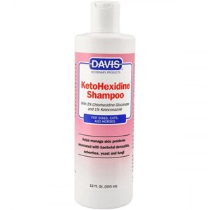Davis KetoHexidine Shampoo ДЕВІС КЕТОГЕКСІДІН шампунь з 2% хлоргексидином і 1% кетоконазолом для собак 0,05