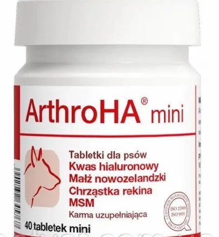 Долфос Артро ГК міні (Arthro HA mini) Хондротор для собак і котів, 40 табл від компанії Медовий Рай - фото 1