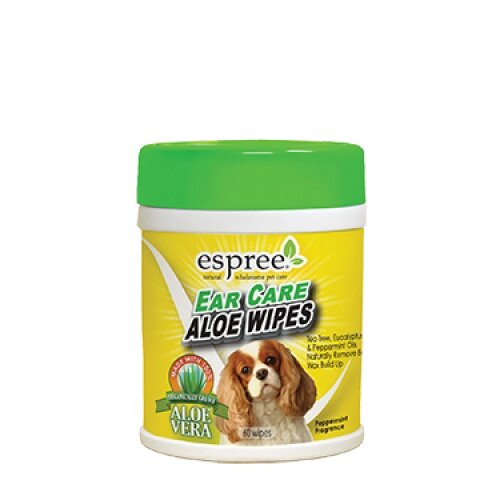 ESPREE Aloe Ear Care Pet Wipes 60шт від компанії Медовий Рай - фото 1