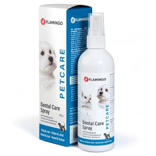 Flamingo (ФЛАМІНГО) PETCARE DENTAL CARE SPRAY спрей для зубів для собак і котів 0,175 від компанії Медовий Рай - фото 1