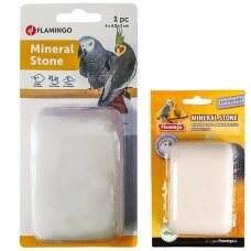 Flamingo Mineral Stone ФЛАМІНГО мінеральний камінь для птахів з вітамінами, 6х9,2х3 см 6х9,2х3 см
