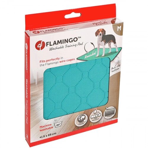 Flamingo Training Pad Patsy ФЛАМІНГО ПЕТСІ багаторазова пелюшка для собак розмір М 69*41,5*0,3 см від компанії Медовий Рай - фото 1