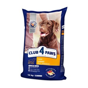 Клуб 4 лапи Premium сухі контроль ваги всі породи собак 14,0 кг