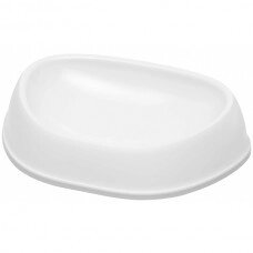 Moderna Sensibowl МОДЕРНА миска для собак і котів, пластик білий ⁇ 0.2 ⁇ 19.8x15x4.9 см