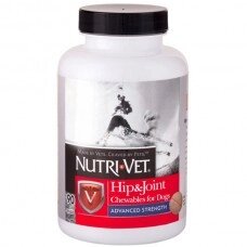 Nutri-Vet Hip&Joint Extra НУТРІ-ВЕТ ЗВ'ЯЗКИ І СУГЛОБИ ЕКСТРА, 2 рівень, хондроїтин та глюкозамін для собак з МС від компанії Медовий Рай - фото 1